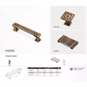 Tay Nắm Tủ K6205-K6199-K6206