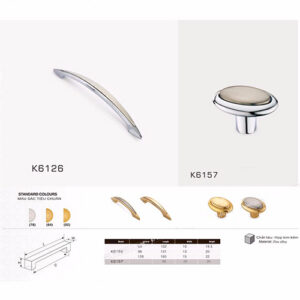 Tay Nắm Tủ K6126-K6157