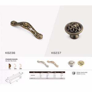 Tay Nắm Tủ K6236-K6237