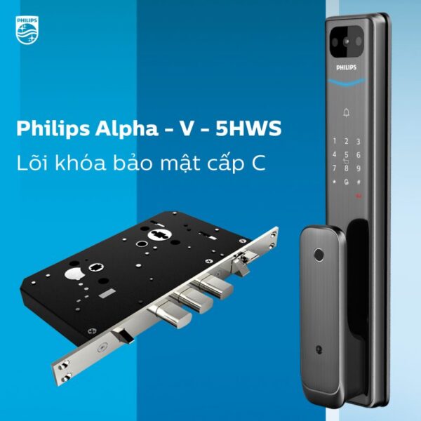 Khóa cửa Philips Alpha V