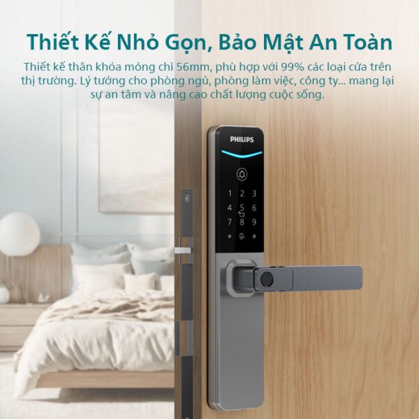 Khóa cửa Philips DDL615-5HBS