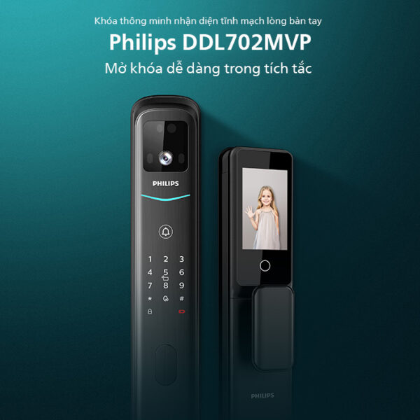 Khóa cửa Philips DDL702-MVP