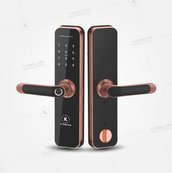 Khóa vân tay Kassler KL-668 App Red Bronze