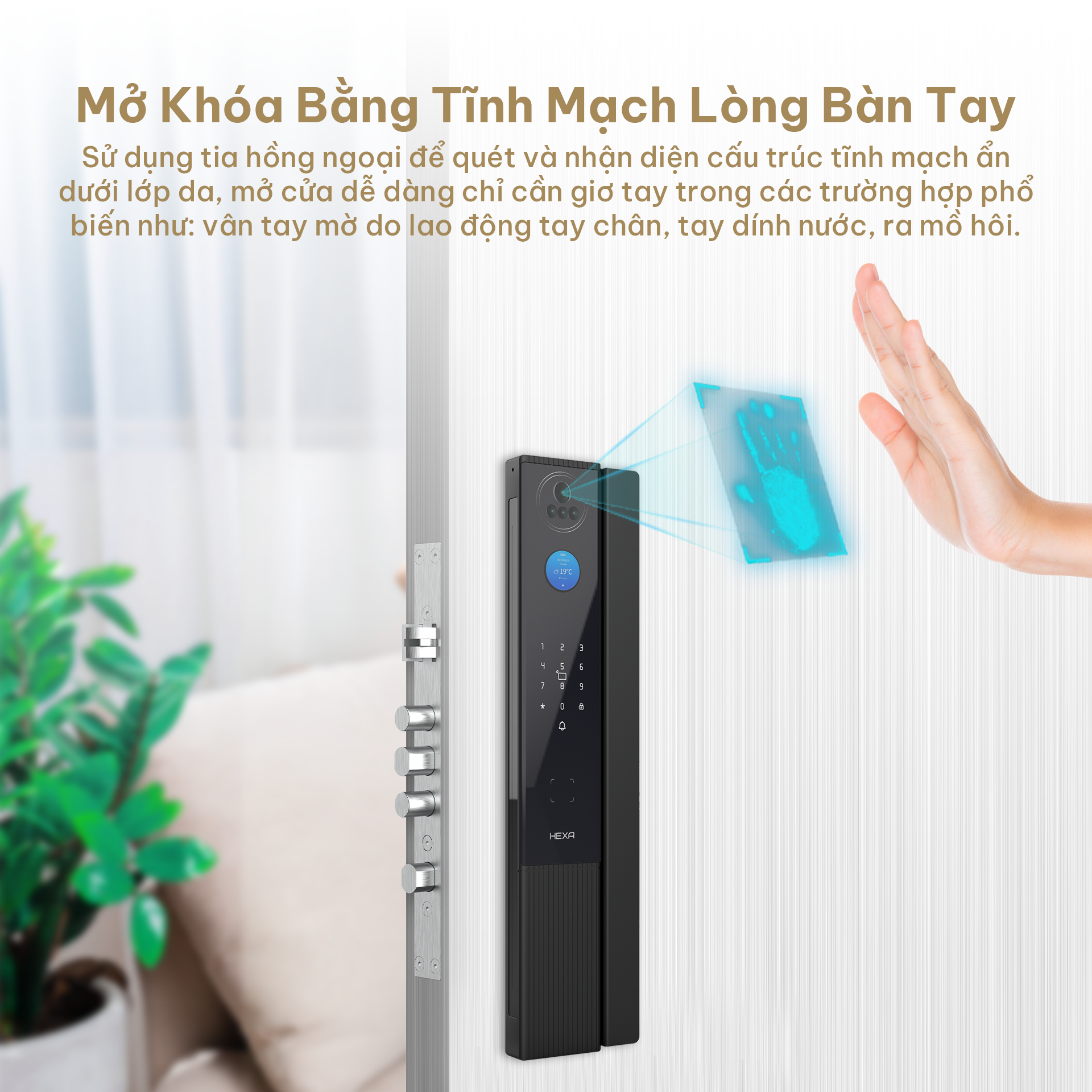 Khóa cửa thông minh P200M-Promax - Ảnh 7