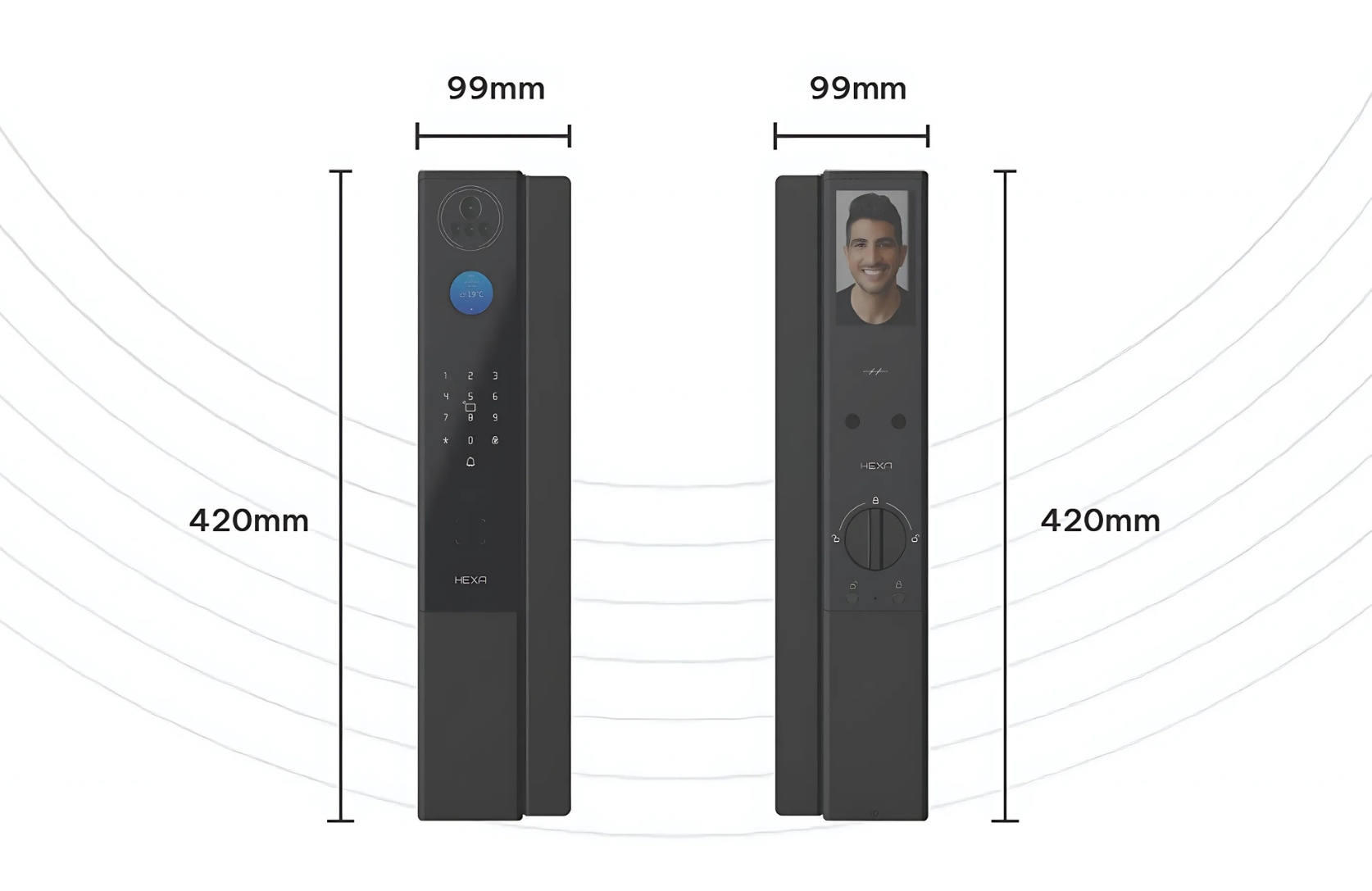 Khóa cửa thông minh P200M-Promax - Ảnh 16