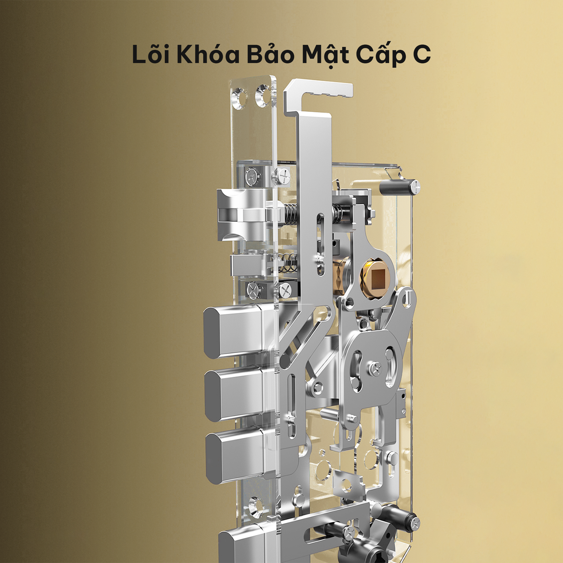 Khóa cửa thông minh HEXA A100 - Ảnh 9